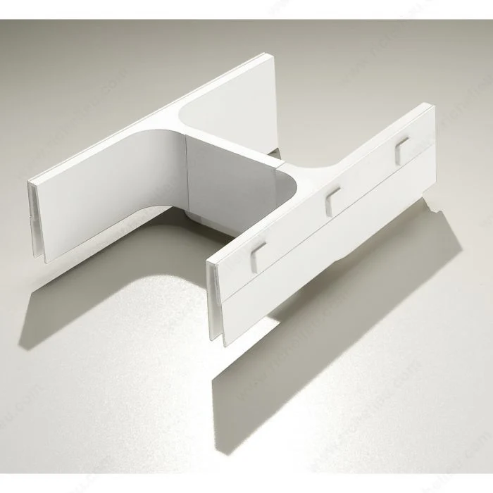 Système d'aménagement modulaire de tiroir de meuble-lavabo Banio Richelieu