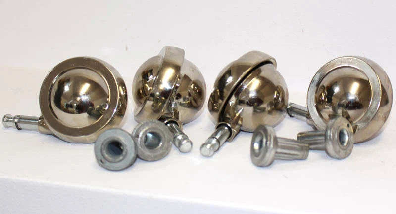 Roulettes boule Kenrick Shepherd argent