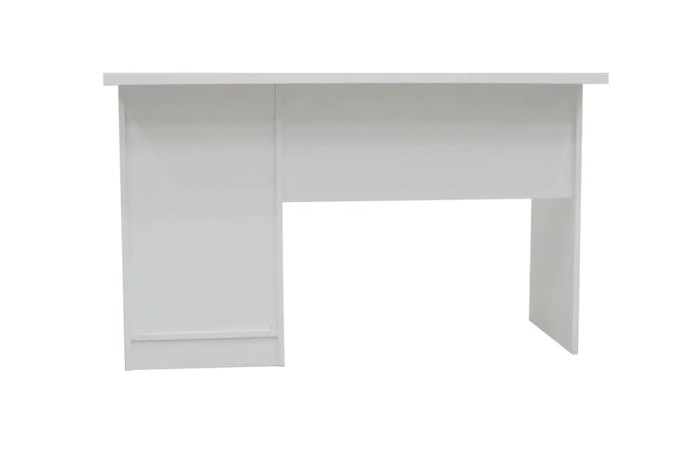 Rousseau - Bureau Milou 1 tiroir 1 porte Blanc - 75x121x60 cm