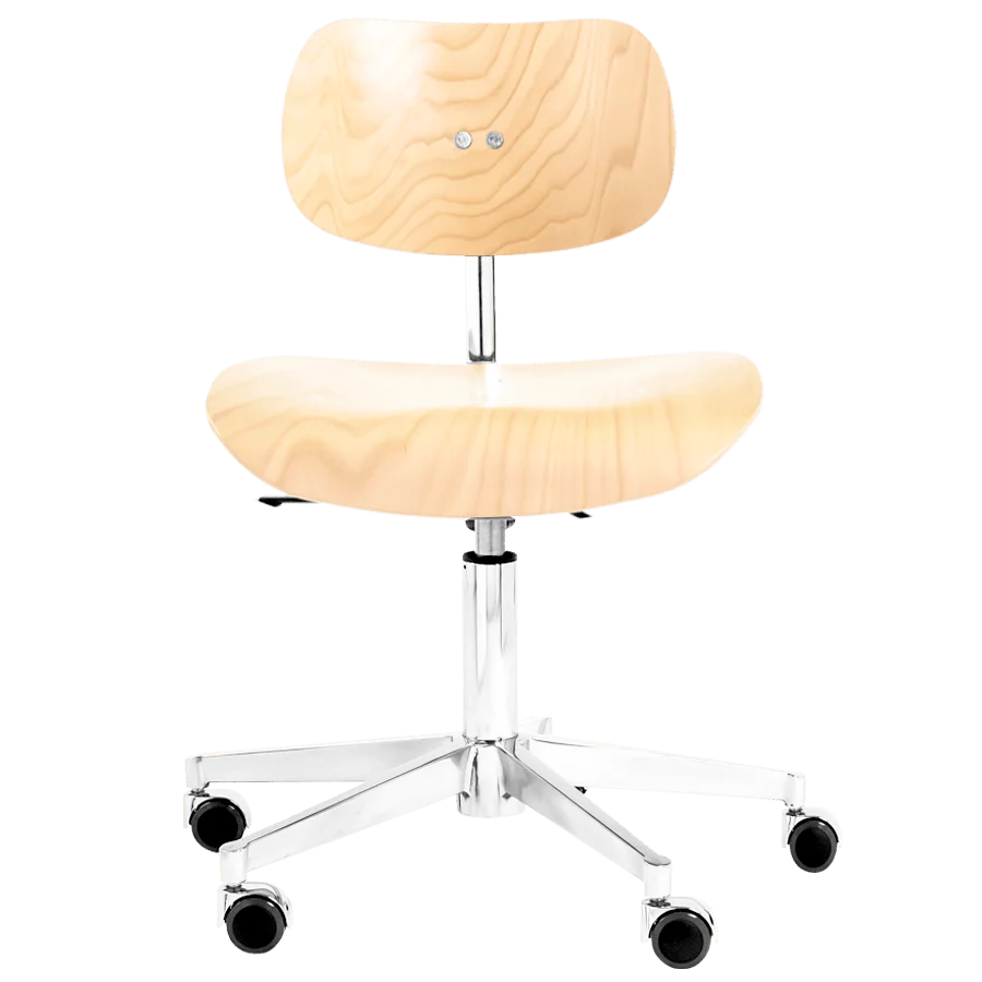 S197GH CHAISE PIVOTANTE HÊTRE