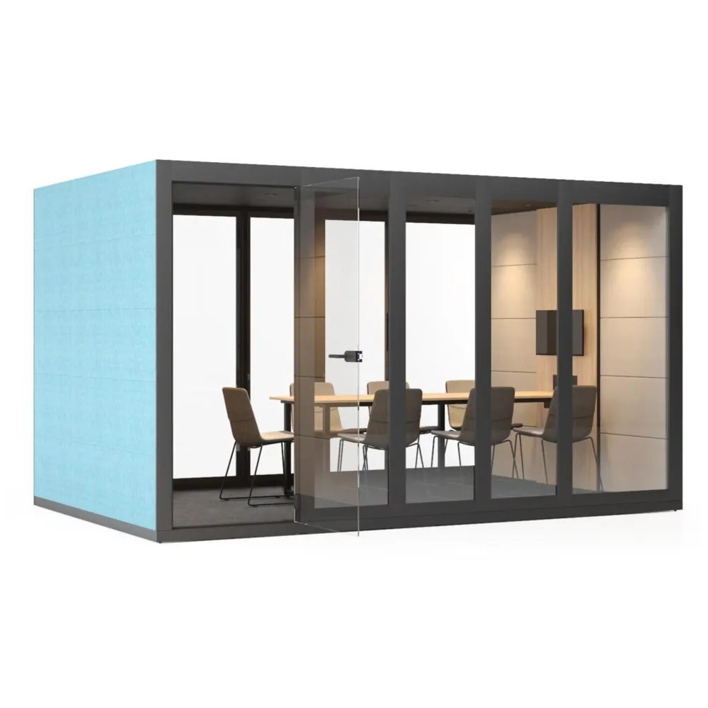 Salle de réunion - Salle de réunion - Espace dans le système spatial pour 7 personnes | Box silencieux xl