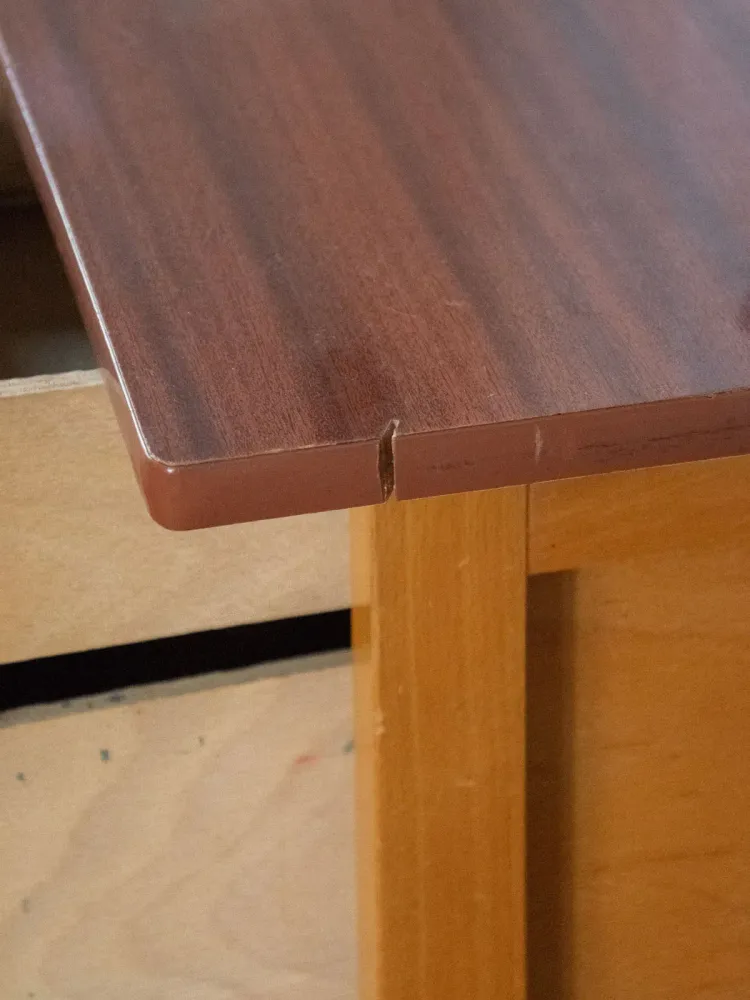 Yvan, le bureau en bois N°445 SarahNapo