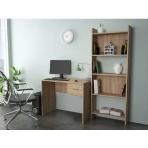Scrivania 1 Cassetto Cm.100x50x74H Rovere