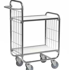 Series 8000 Adjustable Shelving Trolley – Electrogalvanised Flex Cart – 250kg Capacity (1195 × 470 × 1120 mm)