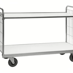 Series 9000 Shelving Trolley – Electrogalvanised – 300 kg Capacity (1590 × 650 × 1025 mm)