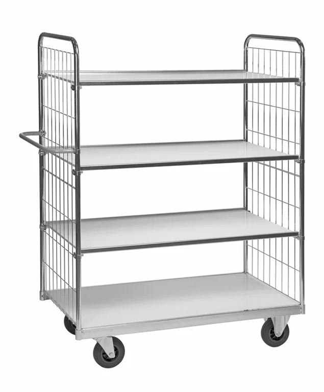 Series 9000 Shelving Trolley – Electrogalvanised – 300 kg Capacity (1790 × 650 × 1695 mm)