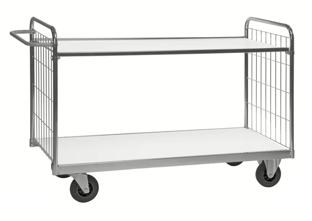 Series 9000 Shelving Trolley – Heavy-Duty Electrogalvanised – 300 kg Capacity (1390 × 650 × 1025 mm)