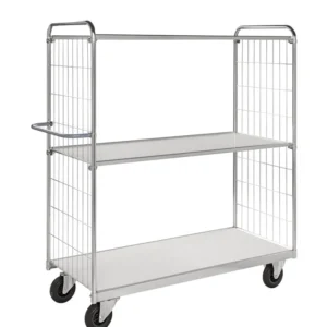 Series 9000 Shelving Trolley – Heavy-Duty Electrogalvanised – 300 kg Capacity (1590 × 650 × 1695 mm)