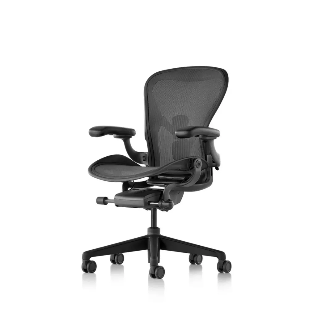 Siège de bureau HERMAN MILLER Aeron en Graphite