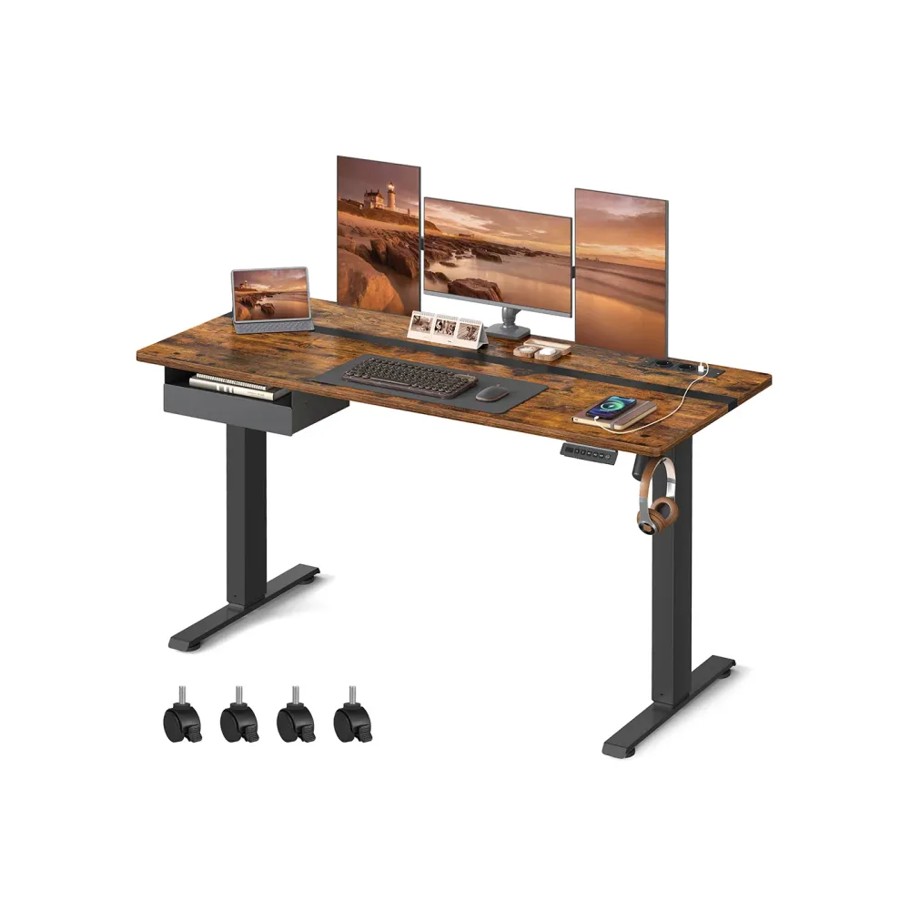 Bureau électrique réglable en hauteur SONGMICS