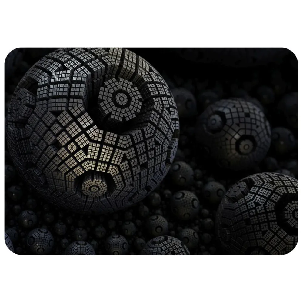 Sous-main Bertoni, en feutre, 50x70 cm, Fractal