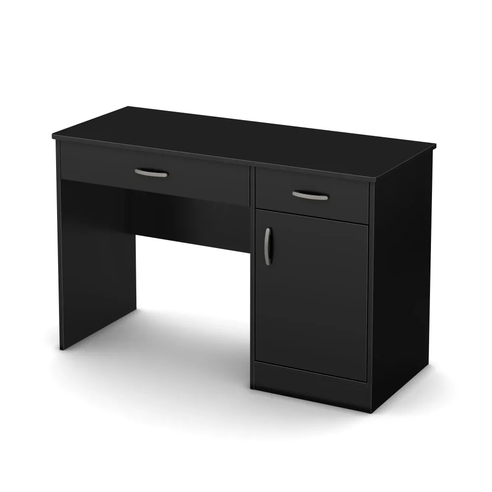 Bureau de travail Axess - Noir solide South Shore