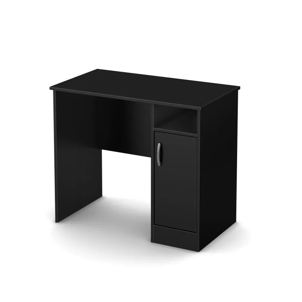 Bureau de travail Axess - Noir solide South Shore