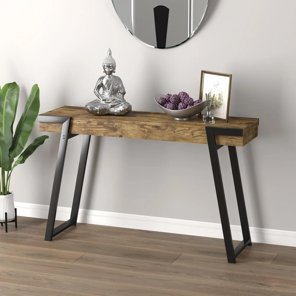 Table console chic - Rustique