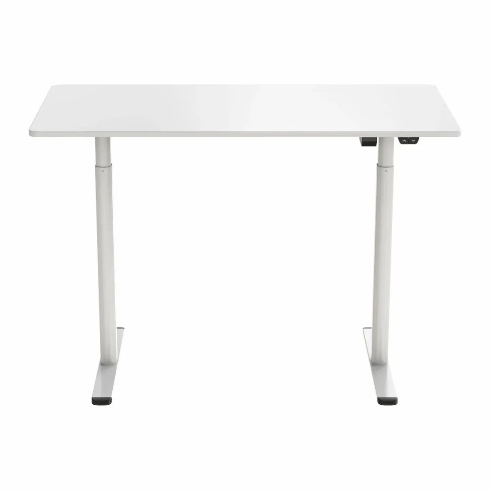 Table électrique Lykke 140x70cm Nordic, blanc