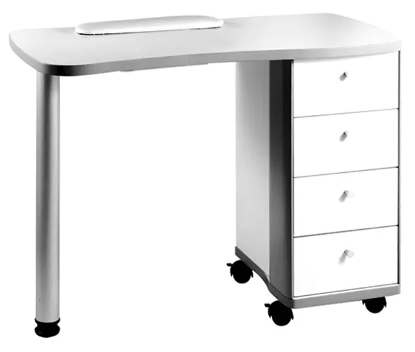 Table Manuc ECO-LAQ Blanche 98x48x75 cm