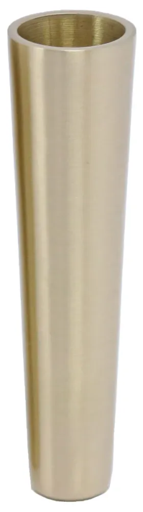 Taj Tall Cuvette de Jambe en Laiton Satiné