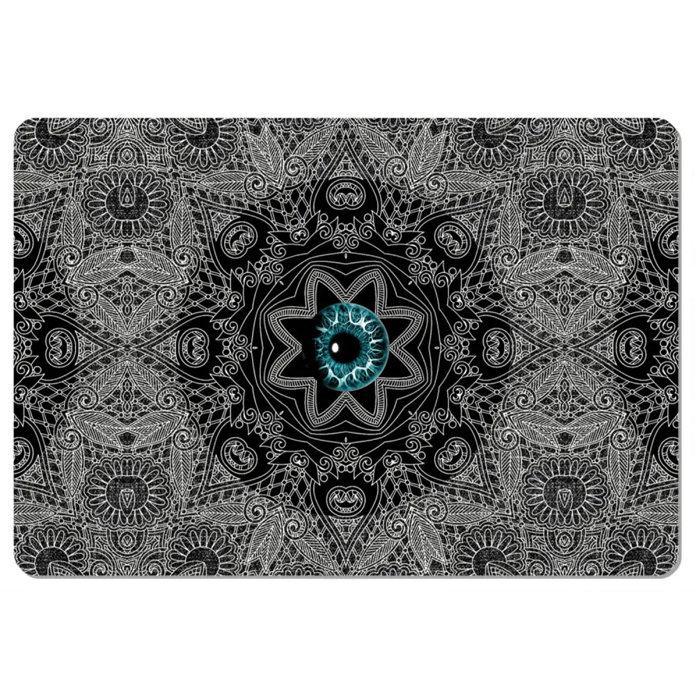 Tapis de bureau Bertoni, en feutre, 50x70 cm, Look