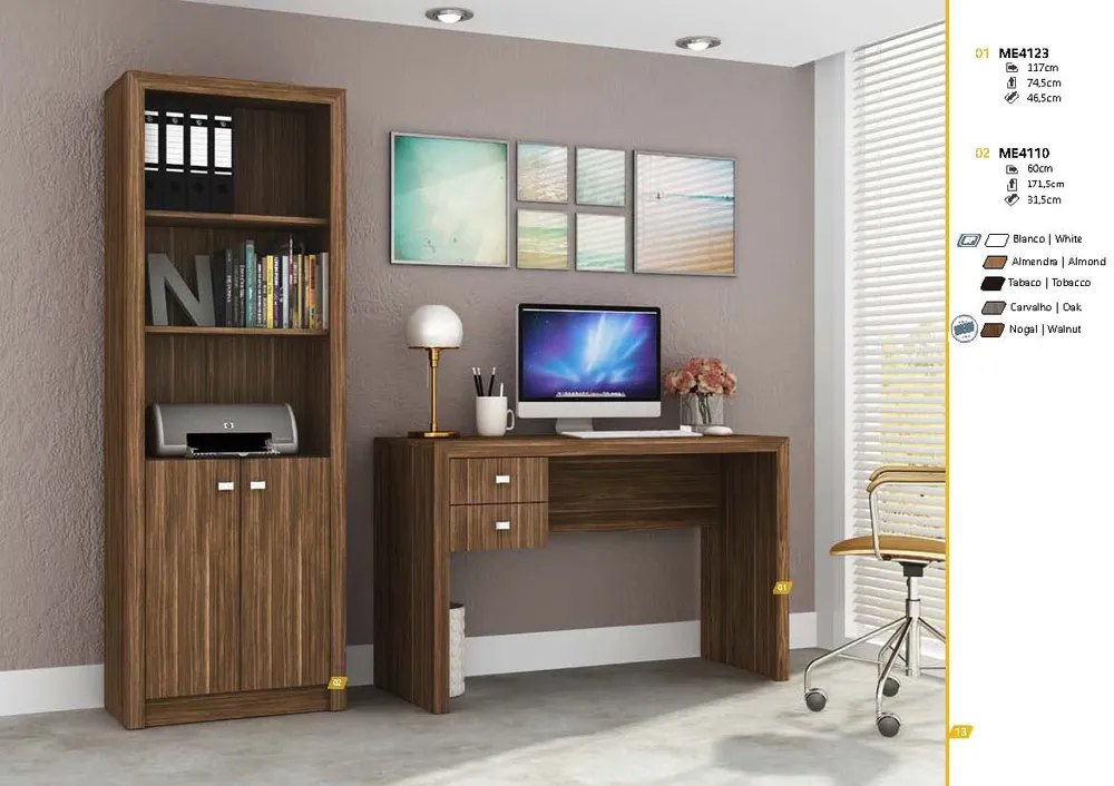 Bureau ME4123 -Amande TECNO MOBILI