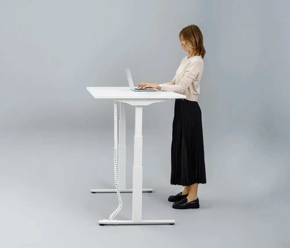 Tenez-vous électriquement - pour un environnement de travail flexible