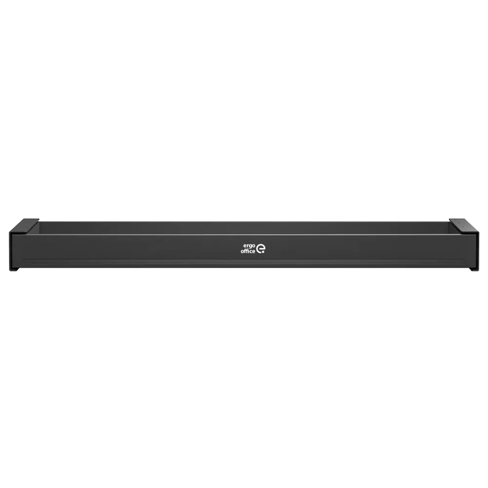 Tiroir plat sous bureau Ergo Office, largeur 758 mm, charge max. 10 kg, noir, ER-302 B