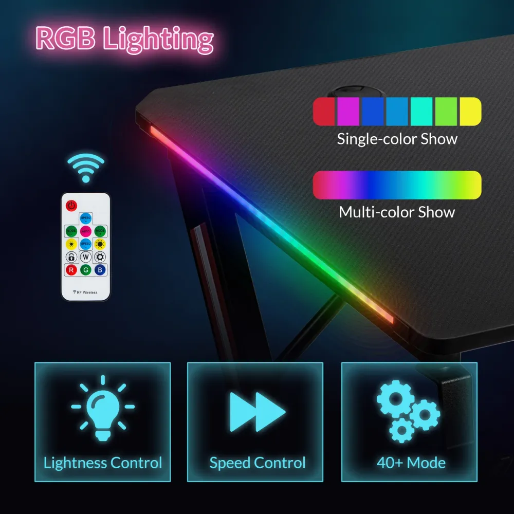 Bureau Gaming LED Todeco