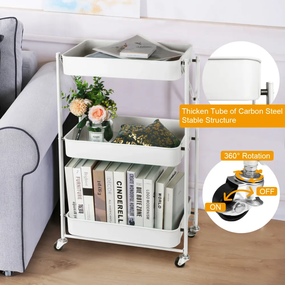 Chariot Mobile (Blanc) Todeco