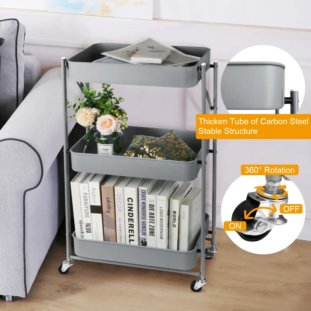 Chariot Mobile (Gris) Todeco