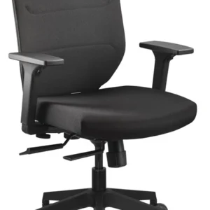 TREND OFFICE Siège de bureau pivotant Accoudoirs confort, réglables en largeur et en hauteur (9103483046)