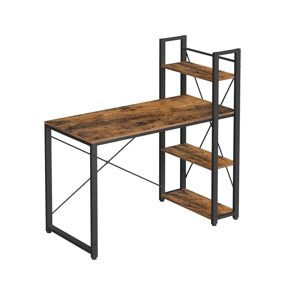 Bureau 120 cm industriel VASAGLE