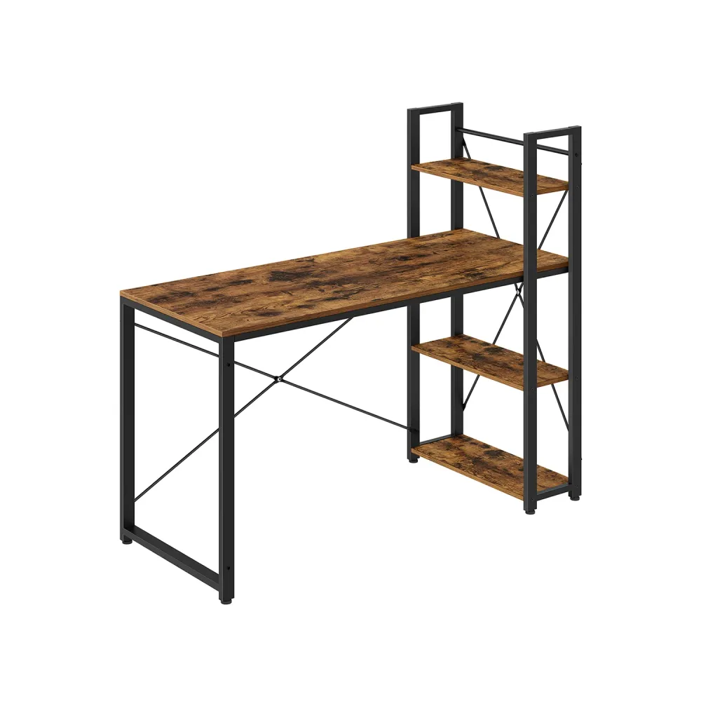 Bureau 120 cm industriel VASAGLE