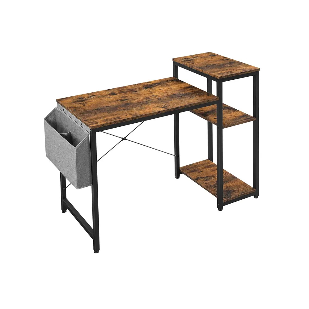 Bureau 130 cm industriel VASAGLE