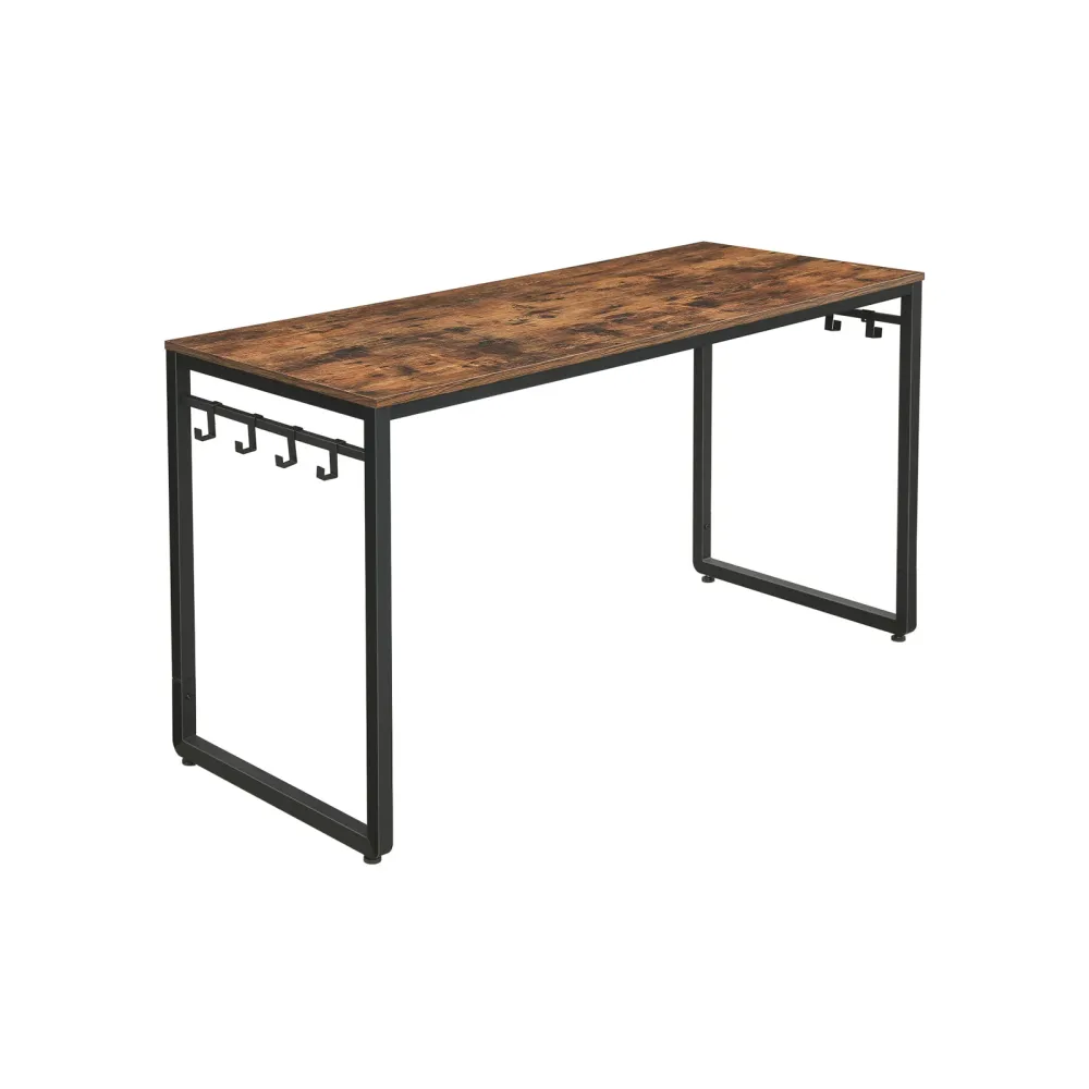 Bureau 140 cm industriel VASAGLE