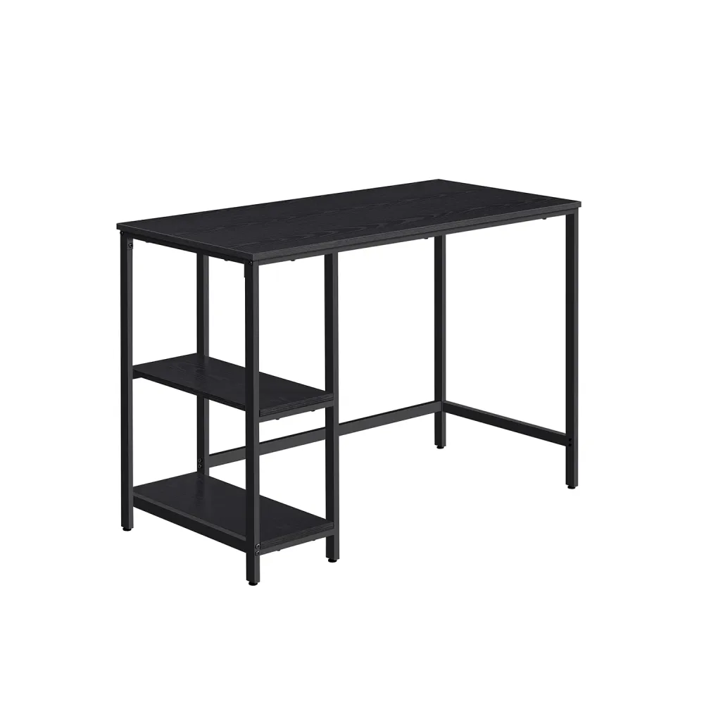 Bureau avec rangement industriel VASAGLE