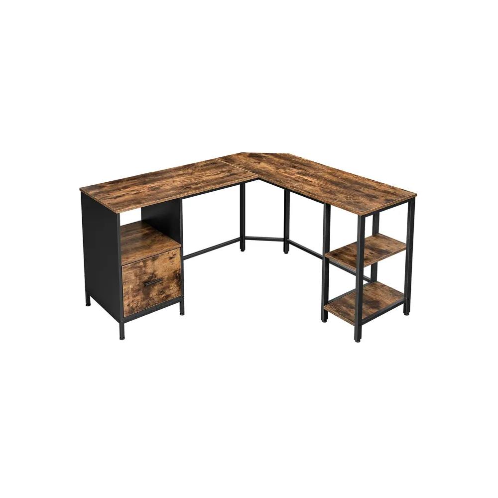 Bureau d'angle VASAGLE