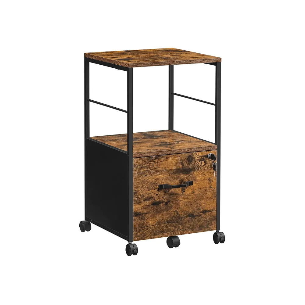 Caisson 1 tiroir mobile VASAGLE