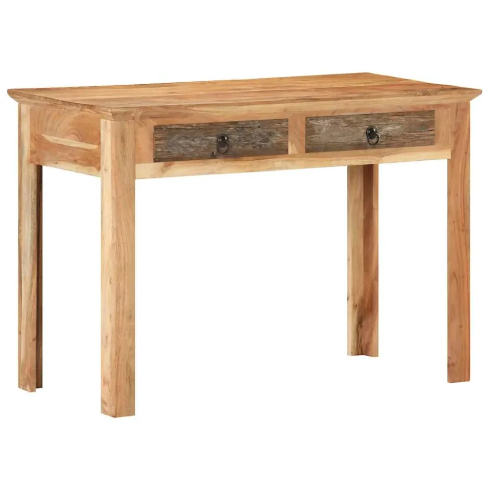 Bureau 110x50x75 cm Bois de récupération massif vidaXL