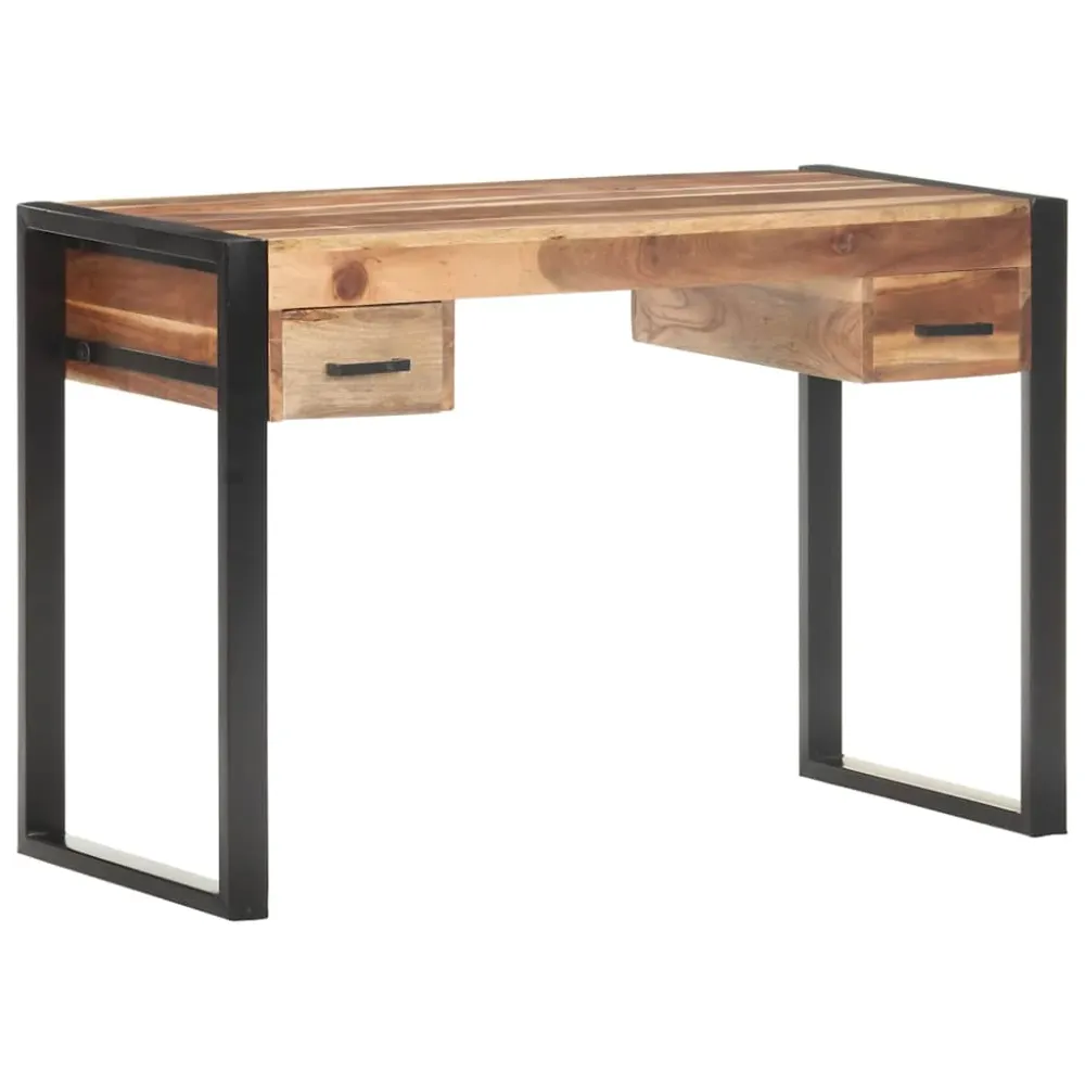 Bureau 110x50x76 cm Bois solide vidaXL