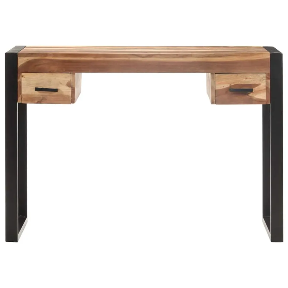 Bureau 110x50x76 cm Bois solide vidaXL