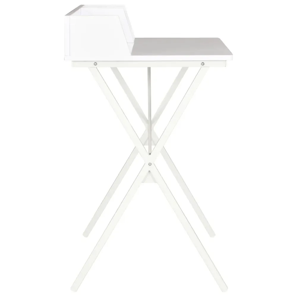 vidaXL Bureau Blanc 80x50x84 cm