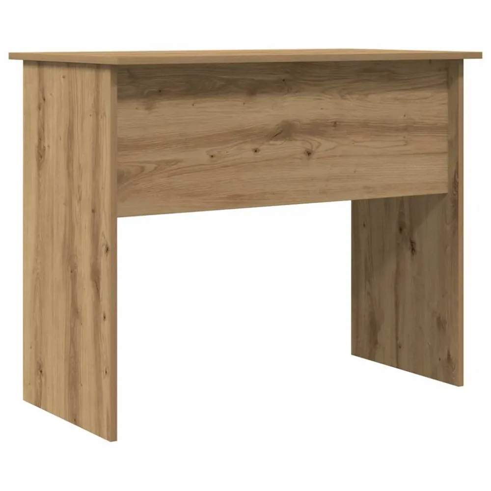 vidaXL Bureau chêne artisanal 90x50x74 cm bois d'ingénierie