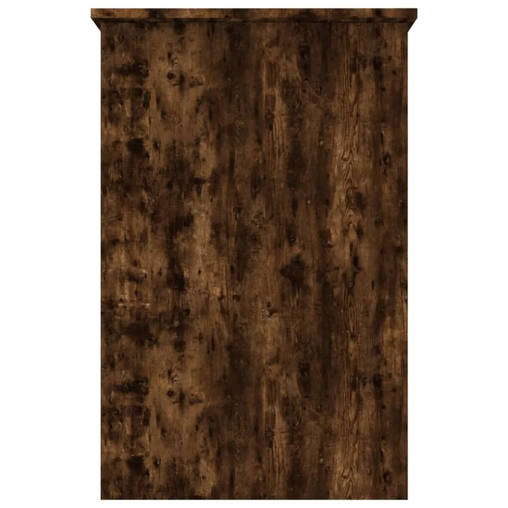 vidaXL Bureau Chêne fumé 100x50x76 cm Bois d'ingénierie