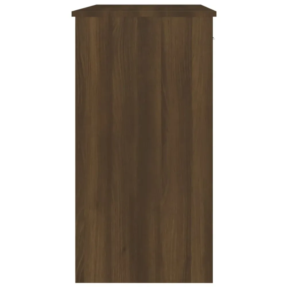 vidaXL Bureau Chêne marron 80x40x75 cm Bois d'ingénierie