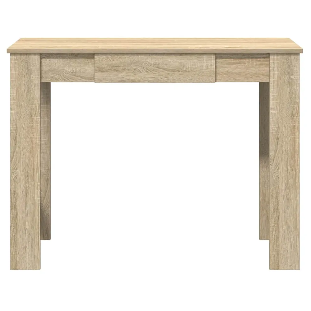 vidaXL Bureau chêne sonoma 100x45x75 cm bois d'ingénierie