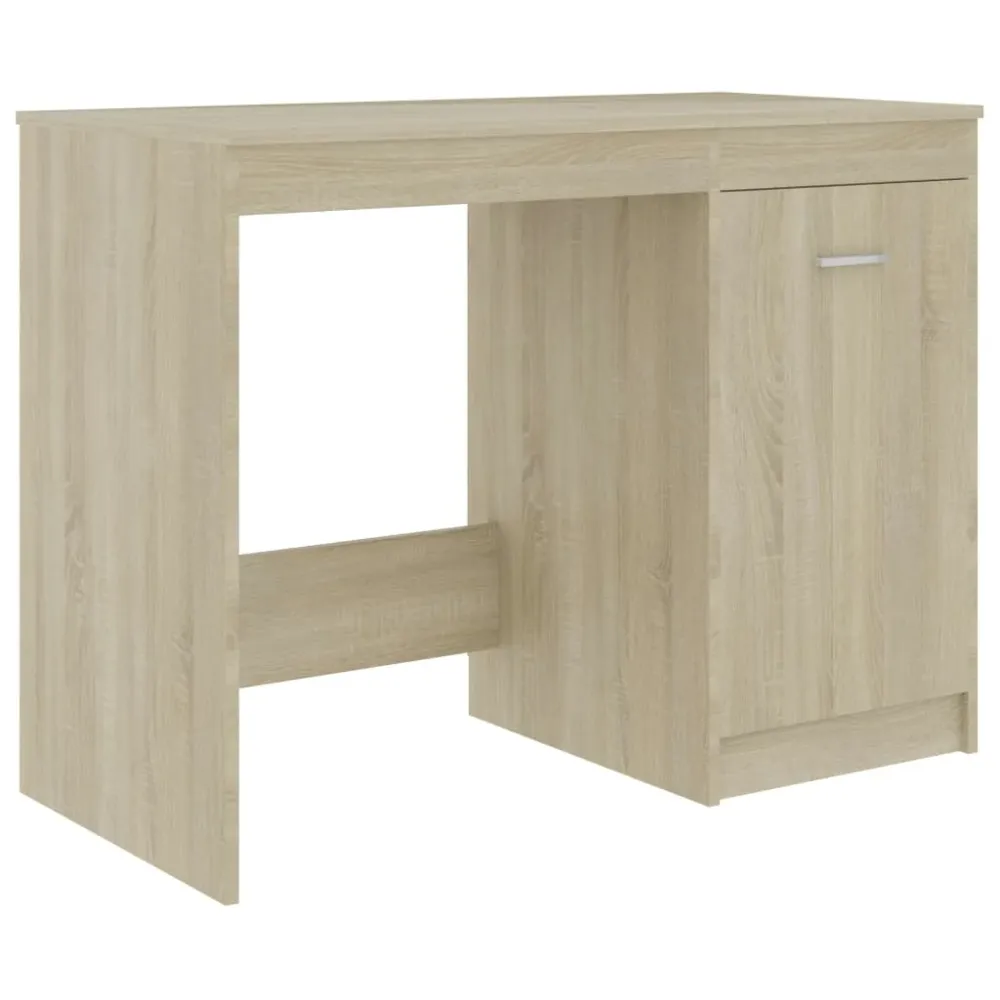 vidaXL Bureau Chêne sonoma 140x50x76 cm Aggloméré
