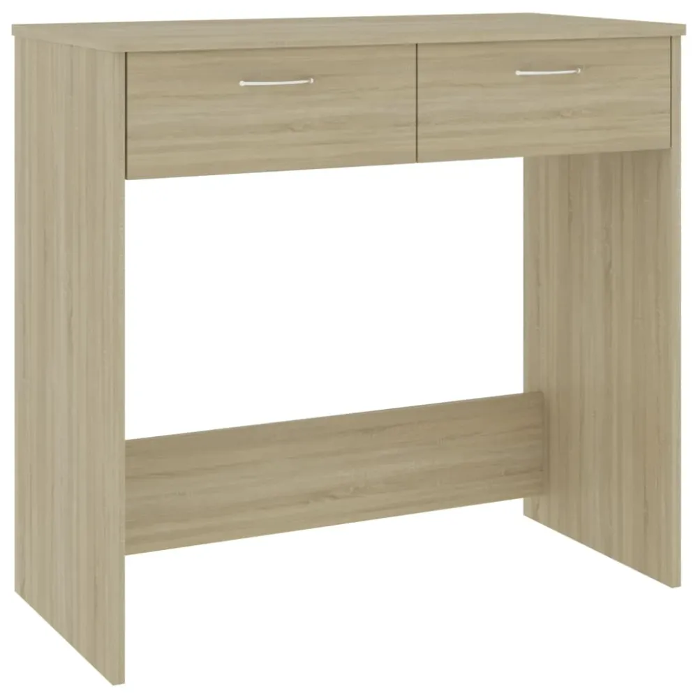 vidaXL Bureau Chêne Sonoma 80x40x75 cm Aggloméré
