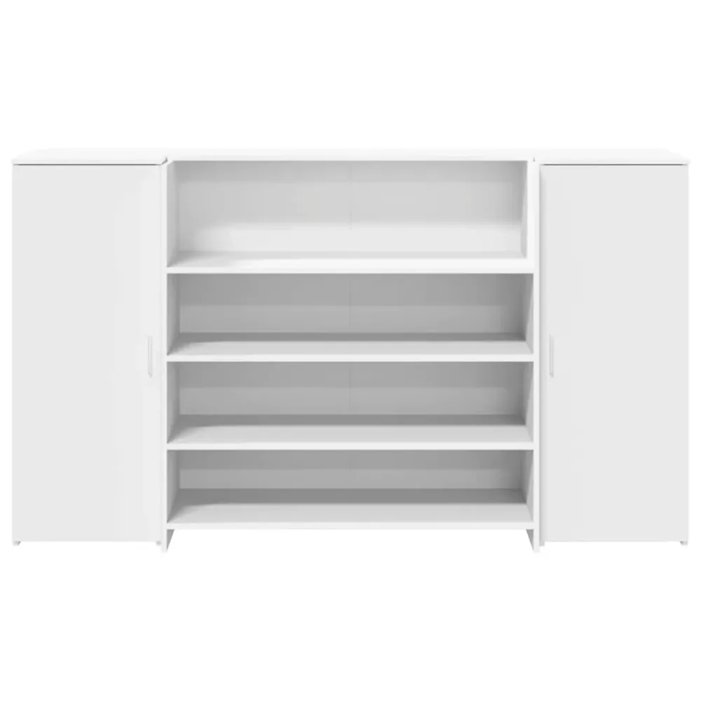 Bureau de réception Blanc 180x50x103,5 cm Bois d'ingénierie vidaXL