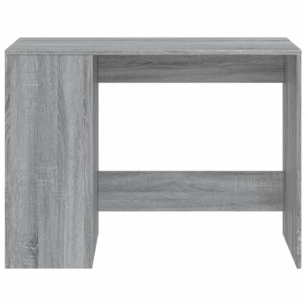 vidaXL Bureau sonoma gris 102x50x75 cm bois d'ingénierie