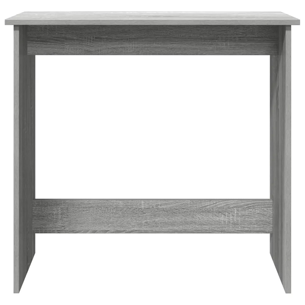 vidaXL Bureau sonoma gris 80x40x75 cm bois d'ingénierie