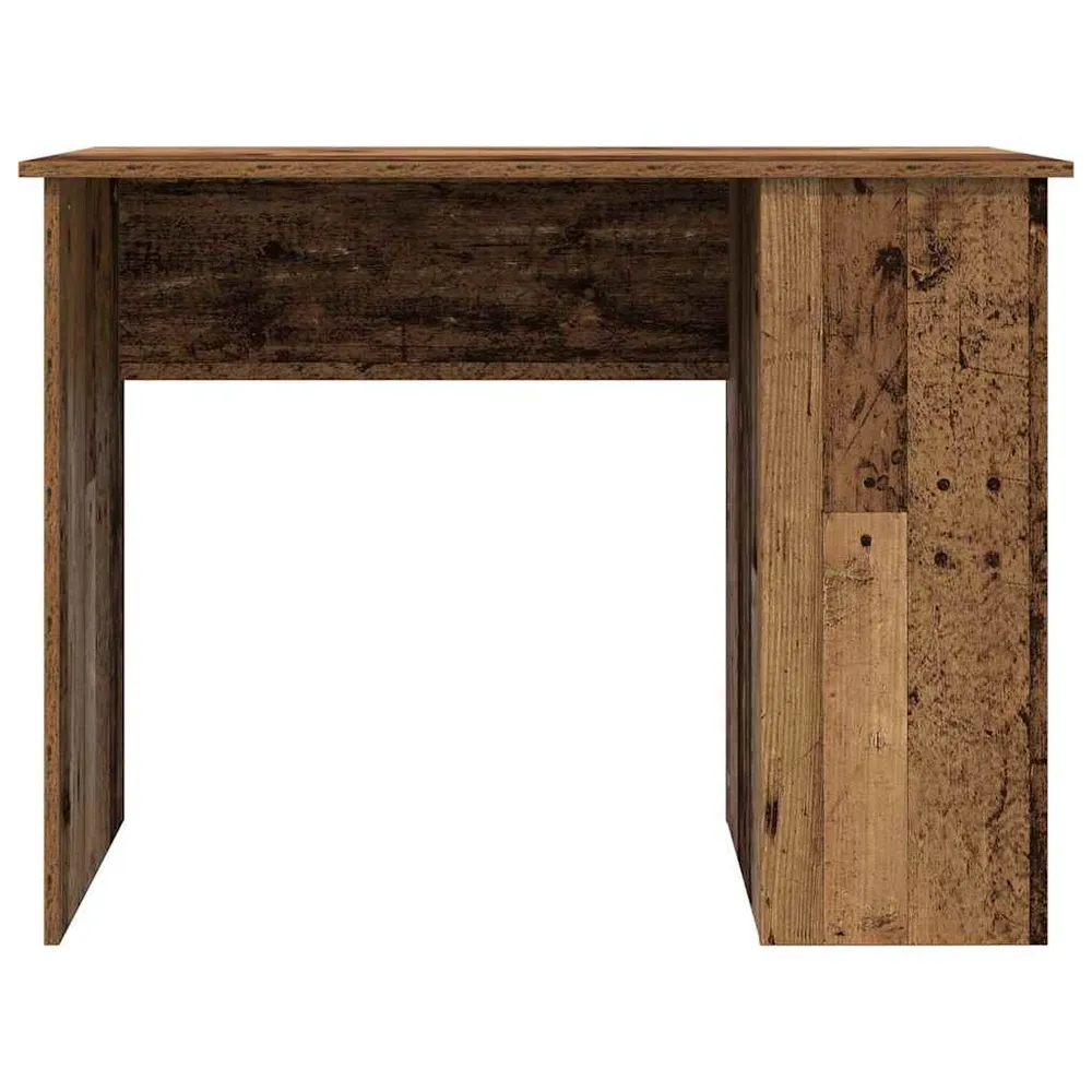 vidaXL Bureau vieux bois 100x55x75 cm bois d'ingénierie